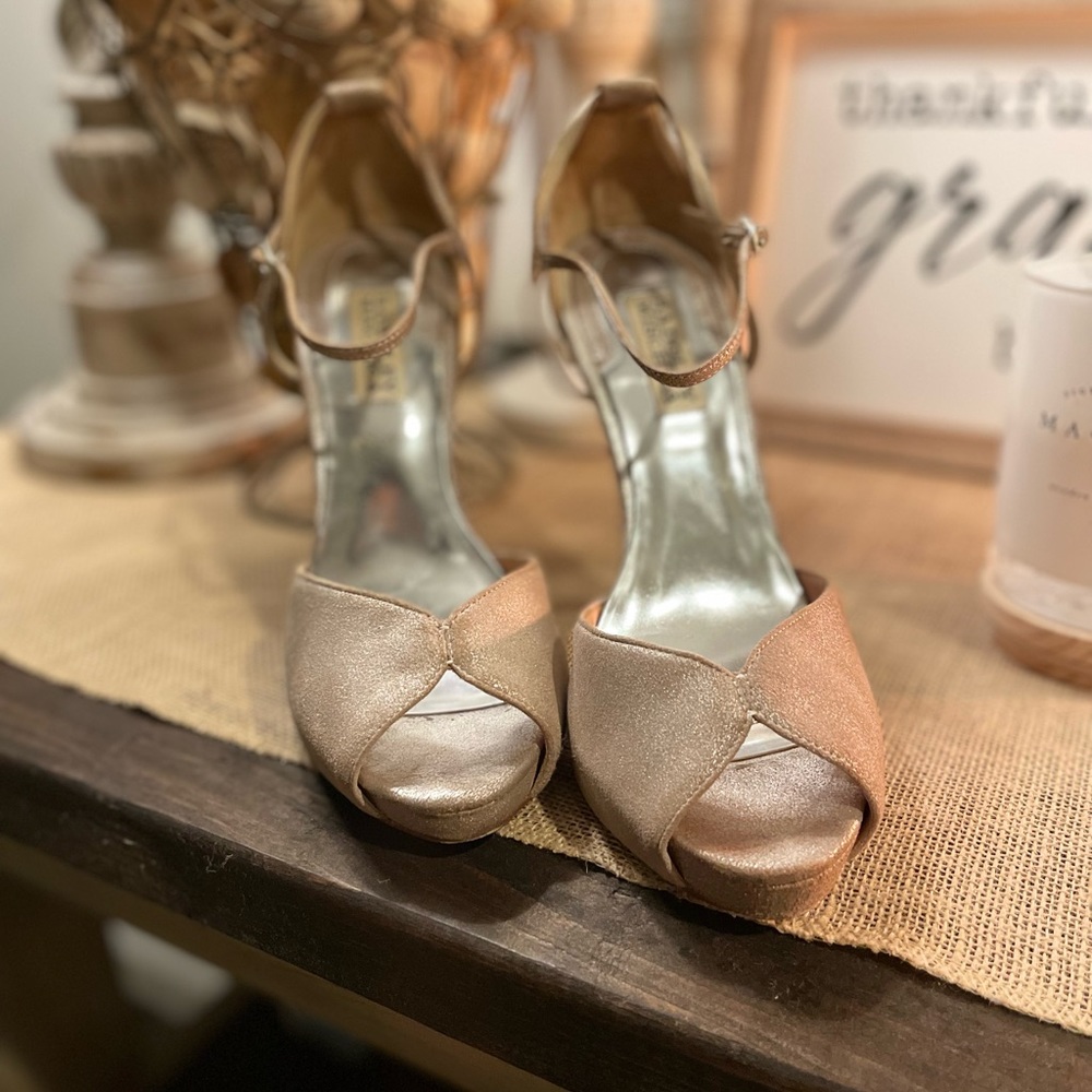 Badgley Mischka Platform Heels